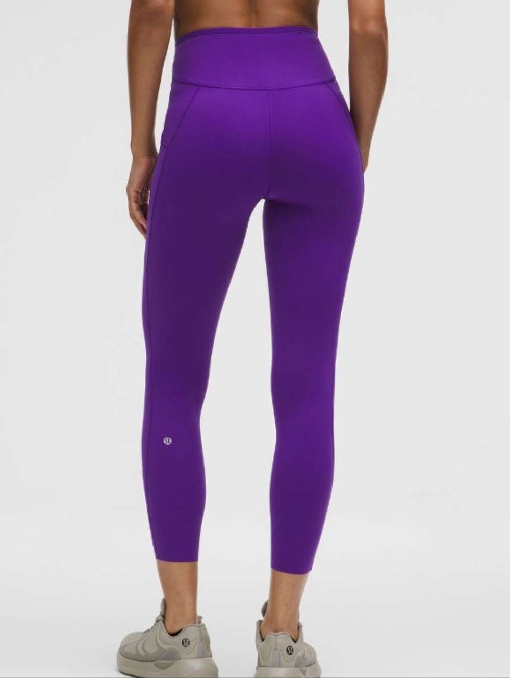 Lululemon Fast & Free High-Rise Tight 25" College Purple EUC